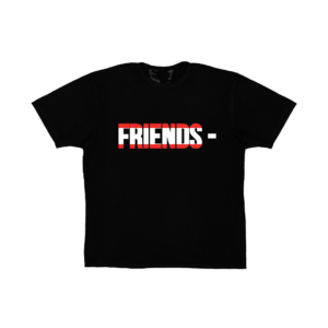 FRIENDS - AUT T-SHIRT - BLACK front