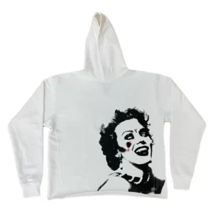 VLONE Marilyn Monroe Vampire Hoodie White front