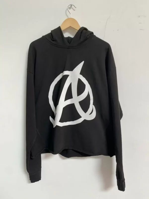 Vlone Atlanta Braves Black Hoodie front