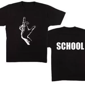 Vlone Fuck School T-Shirt back