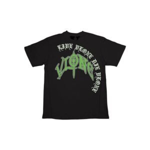 Vlone Live Alone Die Alone Tee Black